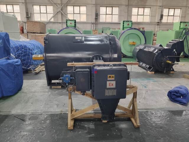 YBF系列風(fēng)機用高壓隔爆型三相異步電動機(H355~H1000)